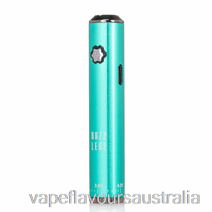 Vape Australia DAZZLEAF SQUARii Bottom Twist 510 Battery Mint Green